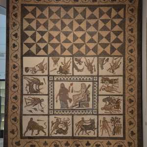  LLÍRIA ROMANA - Mosaico de Hércules